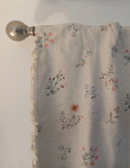 3dgiftroom Vintage Floral Blackout Curtains 84” Tassel