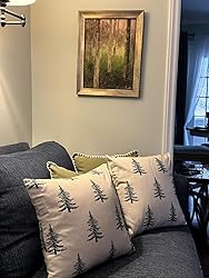 3dgiftroom Cotton Christmas Tree Pillow Covers Set