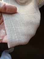 3dgiftroom Neutral Linen Pinch Pleated Curtains 84”