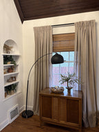 3dgiftroom Neutral Linen Pinch Pleated Curtains 84”