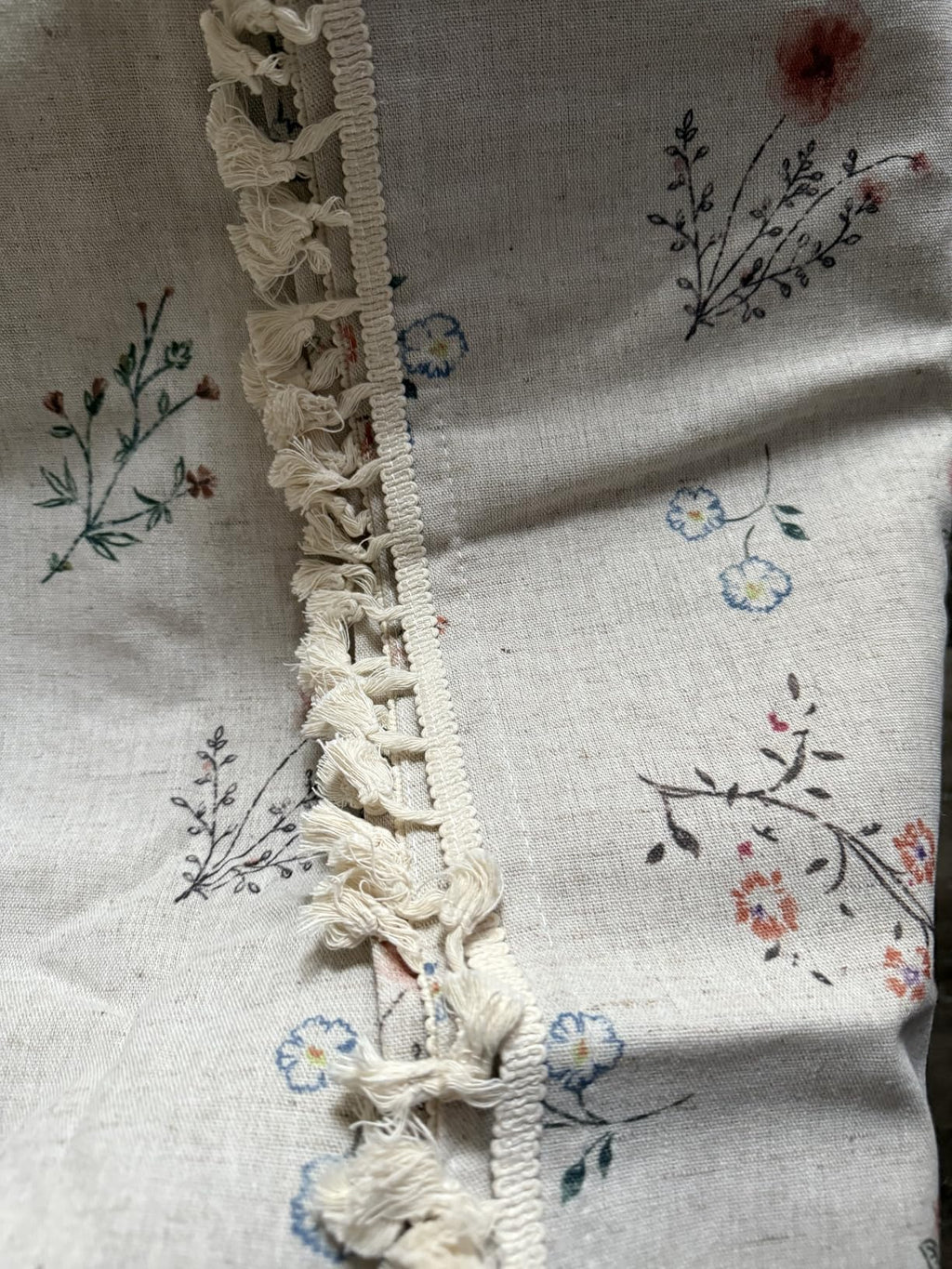 3dgiftroom Vintage Floral Blackout Curtains 84” Tassel