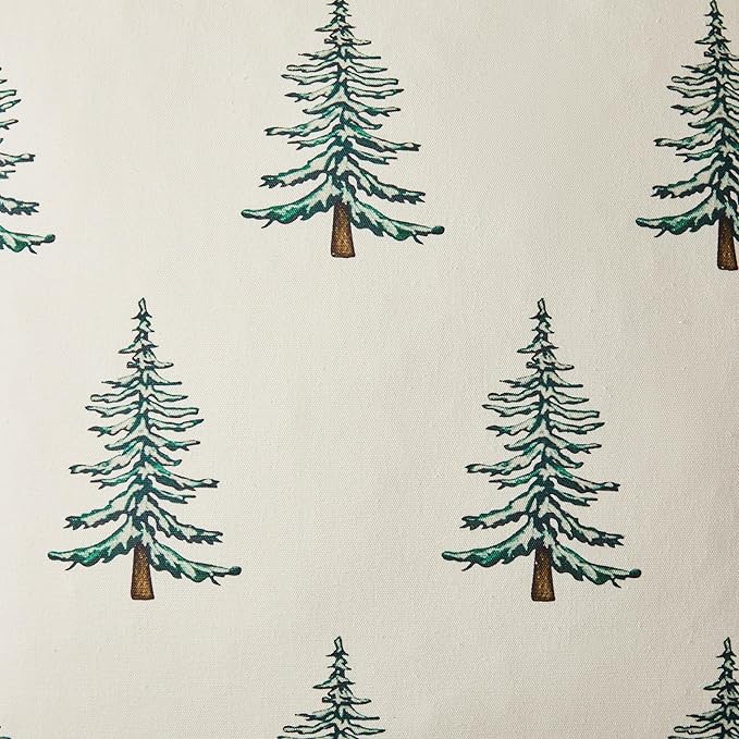 3dgiftroom Cotton Christmas Tree Pillow Covers Set