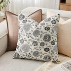 3dgiftroom Cotton Botanical Pillow Covers Set of 2