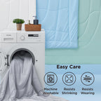 3dgiftroom Goose Feather Down Cotton Comforter Queen 90x90