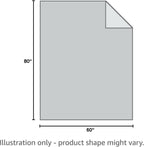 3dgiftroom 4-Layer Cotton Muslin Throw Blanket