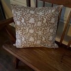 3dgiftroom Neutral Block Print Cotton Pillow Covers Set