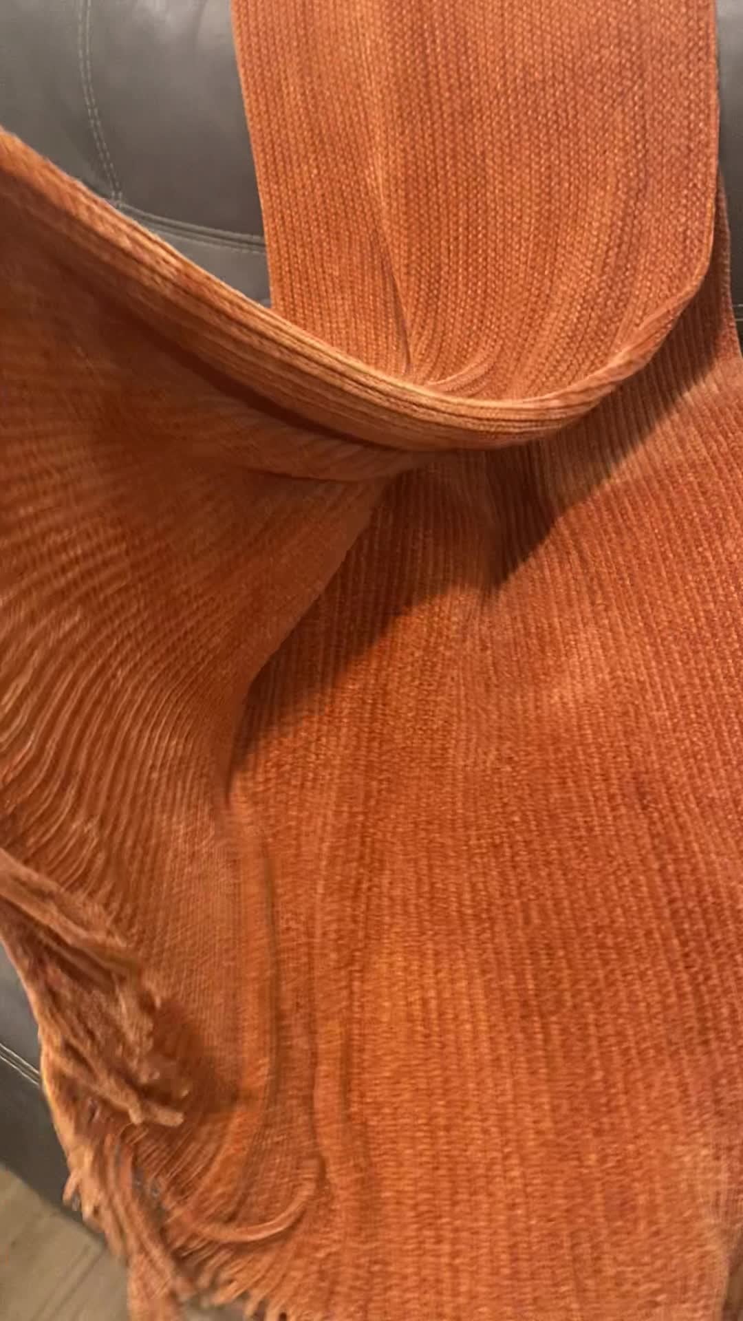 3dgiftroom Boho Chenille Knit Throw Blanket 50x60